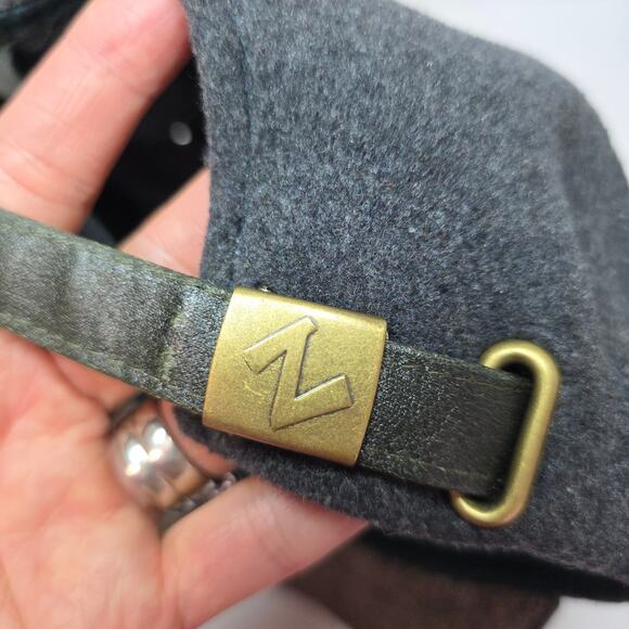 Oregon Ducks Vintage 100%Wool Embroidered Image By ZEPHYR Adjustable Rare Warm - Picture 5 of 13